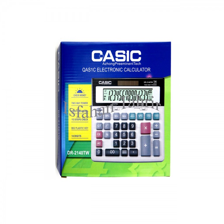 ماشین حساب کاسیو DR- 2140TW