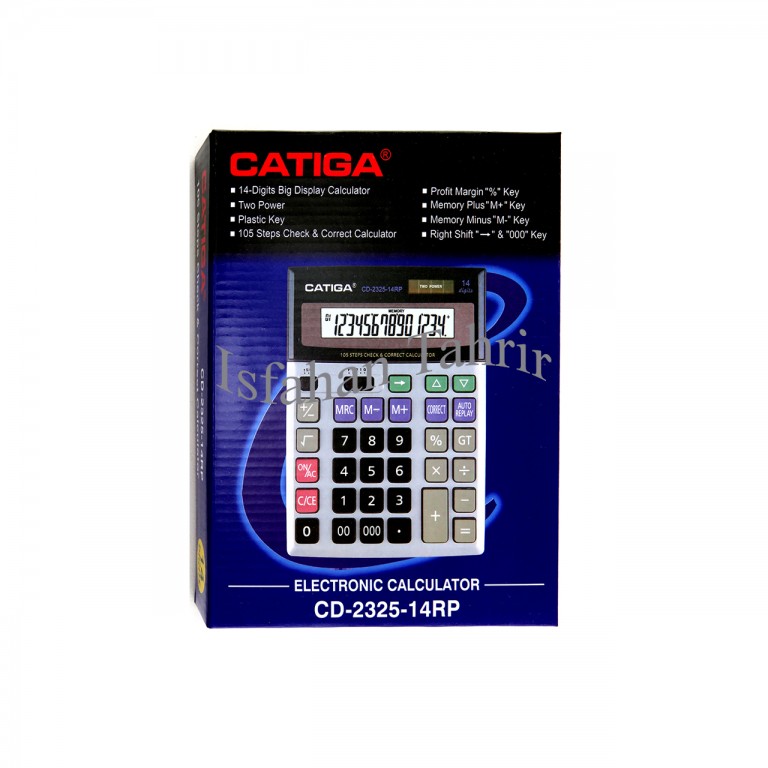 ماشین حساب کاتیگا مدل CD-2325-14RP