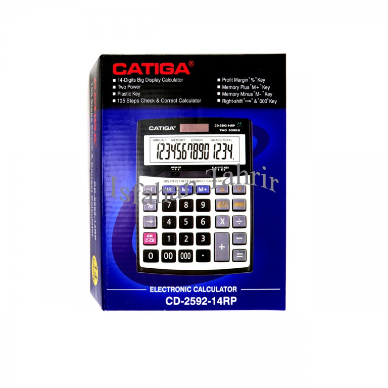ماشین حساب کاتیگا CD-2592-14 RP