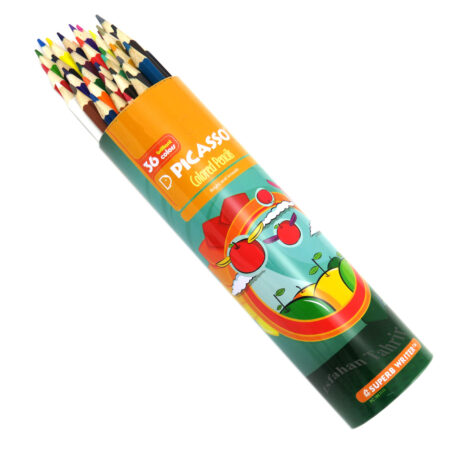 مداد رنگی ۳۶ رنگ پیکاسو لوله ای PICASSO