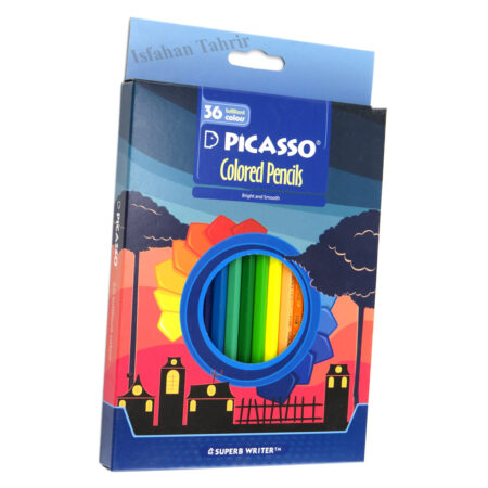 مداد رنگی ۳۶ رنگ پیکاسو مقوایی PICASSO