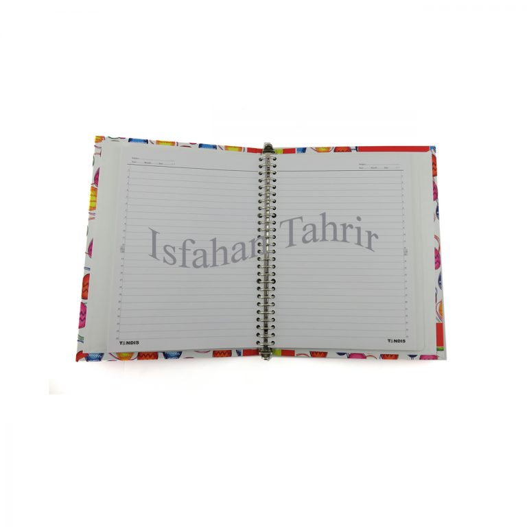 دفتر تندیس 26 سوراخ (کلاسوری ) جلد سخت