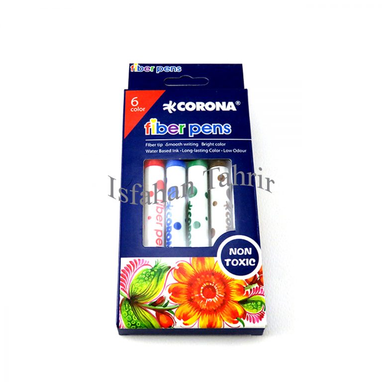ماژیک نقاشی کرونا ۶ رنگ CORONA