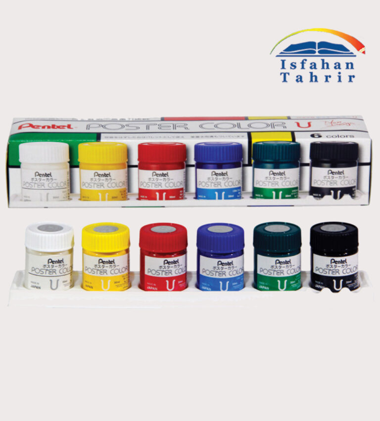 گواش پنتل 6 رنگ Pentel