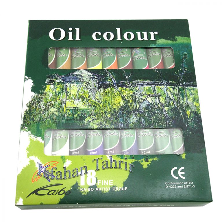 رنگ روغن کیبو 18 رنگ (kaibo)