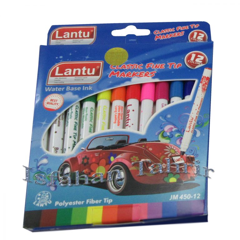 ماژیک نقاشی 12 رنگ لانتو (LANTU)