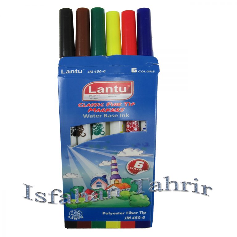 ماژیک نقاشی 6 رنگ لانتو (lantu)